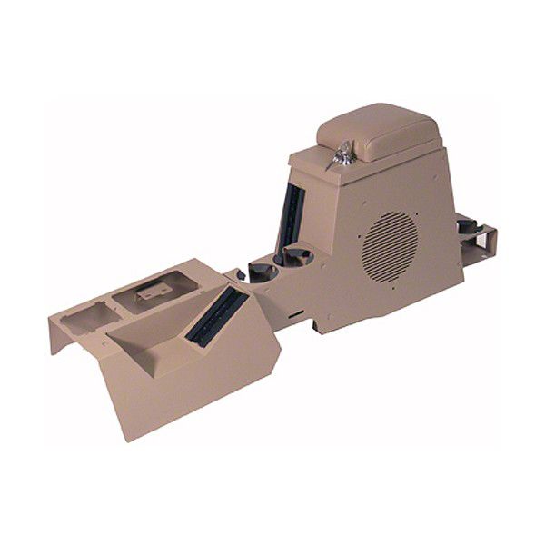 Tuffy Series II Speaker/Storage Security Console, Light Tan (97-06 Wrangler TJ) - Tuffy 066-05