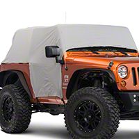 VDP Full Monty Cab Cover w/ Half Door Ears (07-13 Wrangler JK 2 Door) - VDP 501162