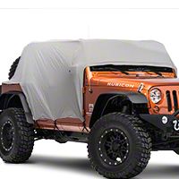 VDP Full Monty Cab Cover w/ Half Door Ears (07-13 Wrangler JK 4 Door) - VDP 501163