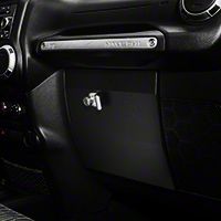 Tuffy Security Glovebox, Black (07-13 Wrangler JK) - Tuffy 149-01