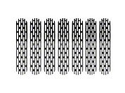Drake Off Road Grille Inserts, Brushed (97-06 Wrangler TJ) - Drake Off Road JP-190018-BRUSH