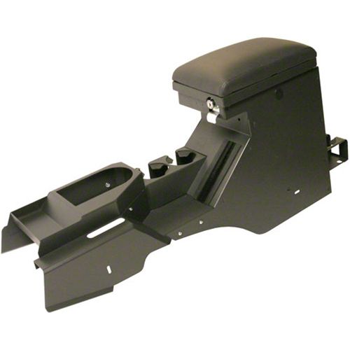 Tuffy Security Console- w/ electronics mntg brkt & 12V power, Medium Khaki (07-13 Wrangler JK) - Tuffy 157-11