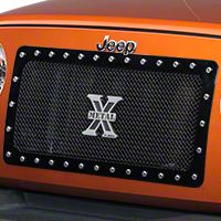 T-REX X-Metal Series, Studded Main Grille, Black (07-13 Wrangler JK) - T-REX 6714831