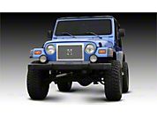 T-REX X-Metal Series - Studded Main Grille, Polished Stainless Steel (97-06 Wrangler TJ) - T-REX 6714900