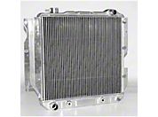 Drake Off Road Aluminum Radiator w/ A/T Trans Cooler (97-06 Wrangler TJ) - Drake Off Road JP-070001-A