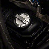 Drake Off Road Oil Cap (97-13 Wrangler TJ & JK) - Drake Off Road JP-120004-BL