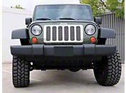T-REX Upper Class Polished Stainless Mesh Grille, 6 Pc (07-13 Wrangler JK) - T-REX 54482