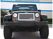 T-REX Upper Class Polished Stainless Mesh Grille, 1 Pc (07-13 Wrangler JK) - T-REX 54483