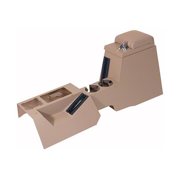 Tuffy Series II Full Security Console, Light Tan (97-06 Wrangler TJ) - Tuffy 040-05