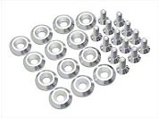 Drake Off Road Underhood Hardware Set - 26pc (07-13 Wrangler JK) - Drake Off Road JP-120011-BL