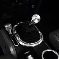 Drake Off Road M/T Shifter Bezel (07-10 Wrangler JK) - Drake Off Road JP-180008-BL