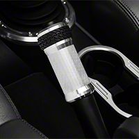 Drake Off Road Silver E-Brake Handle Cover (07-10 Wrangler JK) - Drake Off Road JP-180009-BL