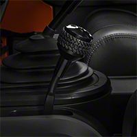 Drake Off Road 4WD Shifter Knob, Black Finish (07-13 Wrangler JK) - Drake Off Road JP-180011-BK