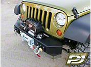 Pure Jeep Front Stubby Winch Bumper (07-13 Wrangler JK) - Pure Jeep PJ1000