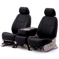 Coverking Front Neoprene Seat Cover With Jeep Logo (91-95 Wrangler YJ w/Non-Reclining Bucket Seats) - Coverking SPC174