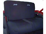 Coverking Rear Neoprene Seat Cover With Jeep Logo (03-06 Wrangler TJ) - Coverking SPC139