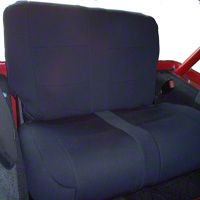 Coverking Rear Neoprene Seat Cover Without Jeep Logo (03-06 Wrangler TJ) - Coverking SPC139L