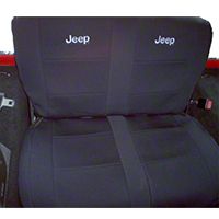 Coverking Rear Neoprene Seat Cover Without Jeep Logo (97-02 Wrangler TJ) - Coverking SPC132L