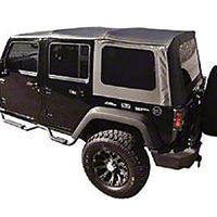Rampage OEM Replacement w/ tinted windows (07-09 Wrangler JK 4 Door) - Rampage 99835