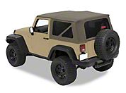 Pavement Ends Replay Top, Khaki Diamond (07-09 Wrangler JK 2 Door) - Pavement Ends 51202-36