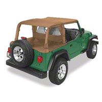 Pavement Ends Sun Cap Plus, Spice (97-02 Wrangler TJ) - Pavement Ends 41530-37