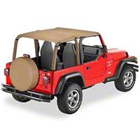 Bestop Bikini Top SAFARI Version, Spice (97-02 Wrangler TJ) - Bestop 52531-37