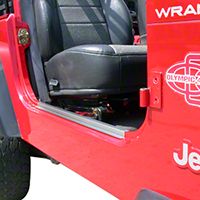Olympic 4x4 Entry Guards, Stainless Steel (87-95 Wrangler YJ) - Olympic 4x4 205-112