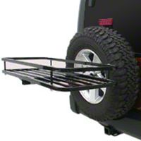 Olympic 4x4 Sierra Rack, Textured Black (87-13 Wrangler YJ, TJ & JK) - Olympic 4x4 904-404