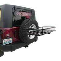 Olympic 4x4 Sierra Rack ll, Gloss Black (87-13 Wrangler YJ, TJ & JK) - Olympic 4x4 905-401