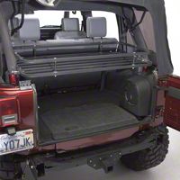 Olympic 4x4 Mountaineer Rack, Gloss Black (97-06 Wrangler TJ) - Olympic 4x4 907-121