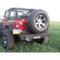 River Raider Rock Crawler Rear Bumper, Bare (07-13 Wrangler JK) - River Raider Off Road BMP-1061