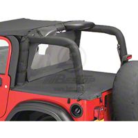 Bestop Duster Deck Cover, Khaki Diamond (03-06 Wrangler TJ, Soft Top) - Bestop 90012-36