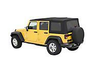 Pavement Ends Replay Top, Khaki Diamond (10-13 Wrangler JK 4 Door) - Pavement Ends 51204-36