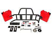 OR-Fab Swing-A-Way Tire & Rotopax Container Carrier, Bicycle Black (07-13 Wrangler JK) - OR-Fab 85209BB
