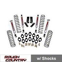 Rough Country 2.5 in. W/1.25B total 3.75 in. Manual Trans (07-13 Wrangler JK 2 Door) - Rough Country PERF665-Manual
