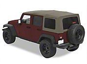 Bestop Replace-a-Top Khaki Diamond Sailcloth w/Tinted Windows (2010 Wrangler JK 4 Door) - Bestop 79143-36