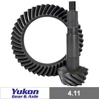 Yukon Gear Front Dana 30 Ring & Pinion Gear, 4.11, Short (97-06 Wrangler TJ) - Yukon Gear YG D30S-411TJ
