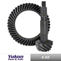 Yukon Gear Front/Rear Dana 44 Ring & Pinion Gear, 4.88, Thick (03-06 Wrangler TJ, Rubicon) - Yukon Gear YG D44-488T-RUB