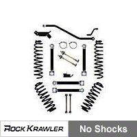 Rock Krawler 3.5 in. Short Arm Flex System (03-06 Wrangler TJ) - Rock Krawler RKTJ35SAFS-02