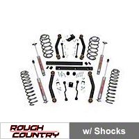 Rough Country 4 in. Lift Kit (03-06 Wrangler TJ) - Rough Country 907S