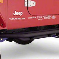Smittybilt SRC Side Armor, Textured Black (04-06 Wrangler Unlimited TJ) - Smittybilt 76632