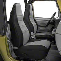 Rugged Ridge Neoprene Front Seat Covers, Red (97-02 Wrangler TJ) - Rugged Ridge 13210.53