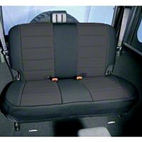 Rugged Ridge Neoprene Rear Seat Cover Red (87-95 Wrangler YJ) - Rugged Ridge 13262.53