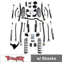 TeraFlex 3 in. Elite LCG Long Arm Lift Kit w/Shocks (07-13 Wrangler JK 4 Door) - Teraflex 1257300