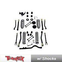 TeraFlex 3 in. Lift Kit w/FlexArms, Front Trackbar, Shocks (07-13 Wrangler JK 4 Door) - Teraflex 1451333