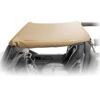 Rugged Ridge Pocket Summer Brief Top, Khaki Diamond (10-13 Wrangler JK 2 Door) - Rugged Ridge 13590.36