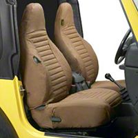 Bestop High-Back Bucket Seat Covers, Spice (97-02 Wrangler TJ) - Bestop 29226-37