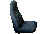 Bestop High-Back Front Seat Covers, Charcoal (87-91 Wrangler YJ) - Bestop 29227-09