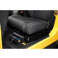 Bestop Underseat Lock Box, Black (97-06 Wrangler TJ) - Bestop 42641-01