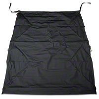 Bestop Safari Bikini Top w/Windshield Channel, Cable Style, Black Diamond (10-13 Wrangler 2 Door) - Bestop 52593-35